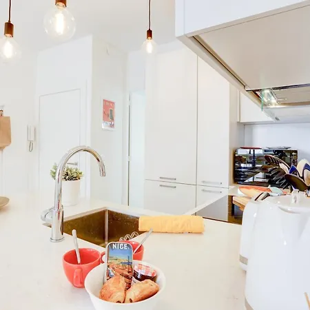 Lou C -charmant Apt, Clim, Wifi, Refait A Neuf, 6pers * Nizza