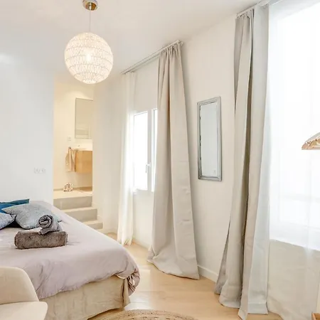 Lou C -charmant Apt, Clim, Wifi, Refait A Neuf, 6pers * 니스