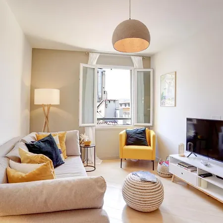 아파트 Lou C -charmant Apt, Clim, Wifi, Refait A Neuf, 6pers